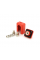 Корпусная проходная клемма 150A-C, М8-М8, 150A, 600V, ≤0,6 мОм, медь, IP54, Red