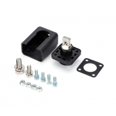 Корпусная проходная клемма 150A-A, М8-M6, 150A, 600V, ≤0,6 мОм, медь, IP54, Black