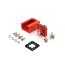 Корпусная проходная клемма М8-M6, 200A, 1000V, медь, Red