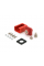 Корпусная проходная клемма М8-M6, 200A, 1000V, медь, Red
