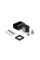 Корпусная проходная клемма М8-M6, 200A, 1000V, медь, Black