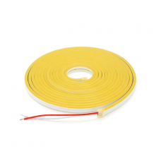 Лента cветодиодная в силиконе 3528, 12V, 5 метров, IP67, Yellow