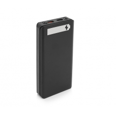 Power bank Voltronic M8-PD под 8х18650, Flashlight, Output:5V-3A / 9V-2A / 12V-1.5A, Micro-USB, Type-C, Digital display, ABS, PVC, Black, BOX