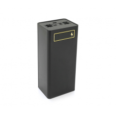 Power bank Voltronic D21-PD под 21х18650, Digital display, Output: 22.5W, Micro-USB, Type-C, Lightning, ABS, PVC, Black, BOX