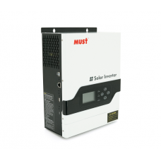 Гiбрiдний ДБЖ MUST PV18-1512VPM, 1500W, 12V, ток заряда 10 / 20А, 160-275V, MPPT (60А, 15-145 Vdc)