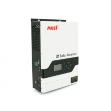 Гiбрiдне ДБЖ MUST PV18-3224VPM, 3200W, 24V, ток заряда 60A, 160-275V, MPPT (60А, 30-160 Vdc)
