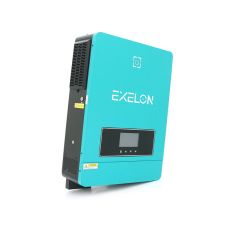 Гібридний інвертор Exelon EMAX PRO-10.2 KVA, 10200VA / 8000W, 48V, струм заряду 0-160A, MPPT (90-450VDC, 2 / 18A), 530x390x170mm, 16.2 kg