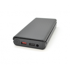корпус MINI ИБП для роутеров DC7S-PD18W, Output: USB 5V / 3A, 9V / 2A, 12V / 1.5A, DC 5V / 3A, 9V / 2A, 12V / 1.5A, 18650х7, 156х79х22мм, 460гр, Black, BOX
