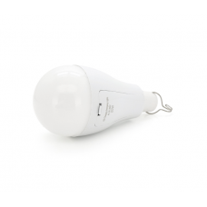 Лампочка з акумуляторами 2*18650 Emergency Led Bulb, 15W, E27, 1000K, Box
