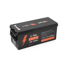 Акумуляторна батарея Li-TIME LiFePO4 25.6V 100Ач 2560Wh (100 / 100A) 532*207*215мм