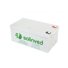 Аккумуляторная батарея SOLINVED 200-12 GEL 12V 200 Ah (522 x 240 x 224), 60.3 kg Grey