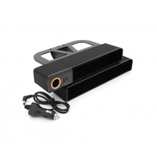 Органайзер с зарядкой в авто HC2204, прочный пластик, USB выход, 700грамм, Box