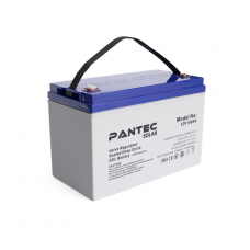 Аккумуляторная батарея PANTEC 100-12 GEL 12V 100 Ah (330 x 173 x 218), 30.4 kg Grey