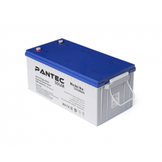 Аккумуляторная батарея PANTEC 200-12 GEL 12V 200 Ah (522 x 240 x 224), 60.3 kg Grey