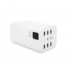 Powerbank JOKO J13 50000mAh, PD 22.5W, 6xUSB+2xType C, Black / White, (1030g), Box