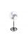 Вентилятор напольный металл KT1803 R18, поворот 120°, 3 режима, 220V, White, цена за ящик(3шт), Box