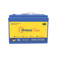 Акумуляторна батарея EASTMAN ES100 DEEP CYCLE GEL 12V 100Ah T16, 750 cycles, 800A (330x171x214(220)) Blue. 30.5kg
