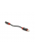 Кабель-переходник KIN KY-202 Jack 3.5mm(F) => Lighting(M), 0.1м, Black, Box