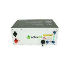 Аккумуляторная батарея SOLINVED LiFePO4 12,8V 100Ah, 360x140x250mm, Black, 12.5kg
