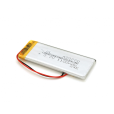 Литий-полимерный аккумулятор 4.2*27*70mm (Li-ion 3.7В 1100мА·ч)