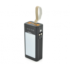 Powerbank ACL PW-85 30000mAh, LIGHTER, Type-C + Lighting, Black, Box