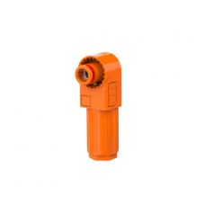 Силовий роз'єм для АКБ SRDB-70, (тато), кутовий, 70А, 1500V, IP67, Orange