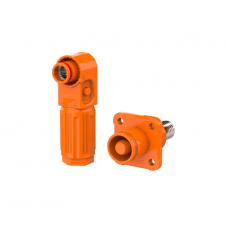 Комплект разъемов для АКБ (папа+мама), SRDB-150С, 150А, 1500V, IP67, Orange