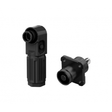 Комплект разъемов для АКБ (папа+мама), SRDB-250С, 250А, 1500V, IP67, Black
