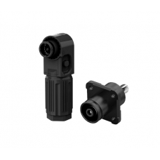 Комплект разъемов для АКБ (папа+мама), SRDB-300С, 300А, 1500V, IP67, Black