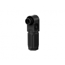 Силовий роз'єм для АКБ SRDB-200 (тато), кутовий, 200А, 1500V, IP67, Black