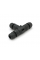 Кабельный T-разветвитель EW-P20T-3P, под кабель 5-9 мм, 16A, 450V, Black