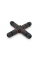 Кабельный X-разветвитель EW-P20X-2P, под кабель 9-12 мм, 24A, 450V, Black