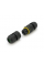 Кабельный соединитель EW-M16-2P, под кабель 7-10 мм, 2P, 17.5A, 450V, Black