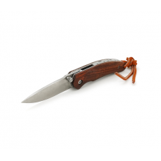 Нож складной Browning-D2, ручка дерево, длина 148 мм, 100 гр, Brown