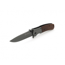 Нож складной Browning-DA98, ручка сталь + дерево, длина 223 мм, 238 гр, Box