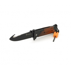 Нож складной Browning-DA311, ручка сталь + дерево, длина 232 мм, 310 гр, Box