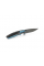 Ніж складний Browning-HC001 Blue, ручка сталь, довжина 220 мм, 250 гр, Box