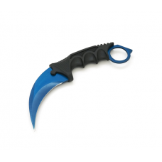 Нож складной Defense Blue, ручка пластик + карбон, длина 188 мм, 165 гр, Box