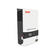 Гібридний інвертор MUST PV19-6048EXP, 6000W, 48V, струм заряду 1-60А, 160-275V, MPPT (80А, 450 Vdc)