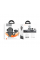 Автодержатель HOCO H20, крепление на стекло, зажим 55-85мм, Black, Box