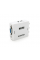 Конвертер Mini, AV to VGA, ВХОД 3RCA(мама) на ВЫХОД VGA(мама), 720P / 1080P, White, BOX