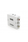 Конвертер Mini, AV to VGA, ВХОД 3RCA(мама) на ВЫХОД VGA(мама), 720P / 1080P, White, BOX
