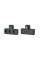 Розетка тройникТ-образнаый с заземлением F301-Black, 3 розетки, 2500W, 10A, 110-250V~Max, Blister