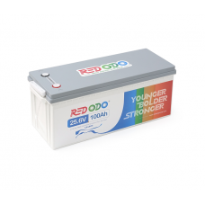 Аккумуляторна батарея Redodo 25.6V 100Ah 2560Wh LiFePO4 (100 / 100A)(532*207*215)