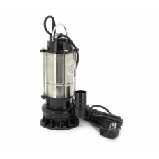 Занурювальний насос, 550W, 220V, до 6 м³ / год, підйом до 9 м, 40 мм, нержавіюча сталь + перехідник