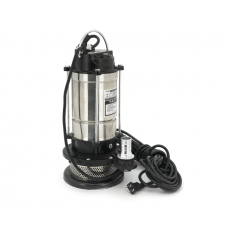 Занурювальний насос, 750W, 220V, до 3 м³ / год, підйом до 20 м, 25мм, нержавіюча сталь + перехідник