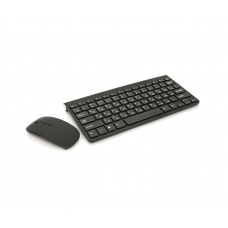Комплект беспроводной KM908 (KB+Mouse), (Eng / Pyc), 2.4G, 78 клавиш, Black, Box