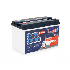 Аккумуляторная батарея LiFePO4 Timeusb 12.8V 100Ah Pro, 1280Wh, BMS 100A, 260*168*210мм