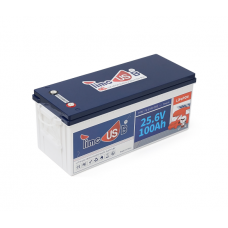 Аккумуляторная батарея LiFePO4 Timeusb 25.6V 100Ah, 2560Wh, BMS 100A, 532*207*216мм