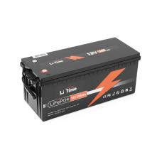 Акумуляторна батарея Li-TIME LiFePO4 12.8V 200Ah, 2560Wh, BMS 100A, 532*207*215мм